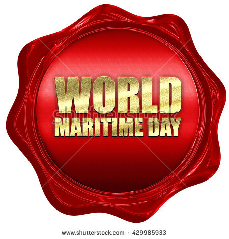 World Maritime Day Red Wax Seal