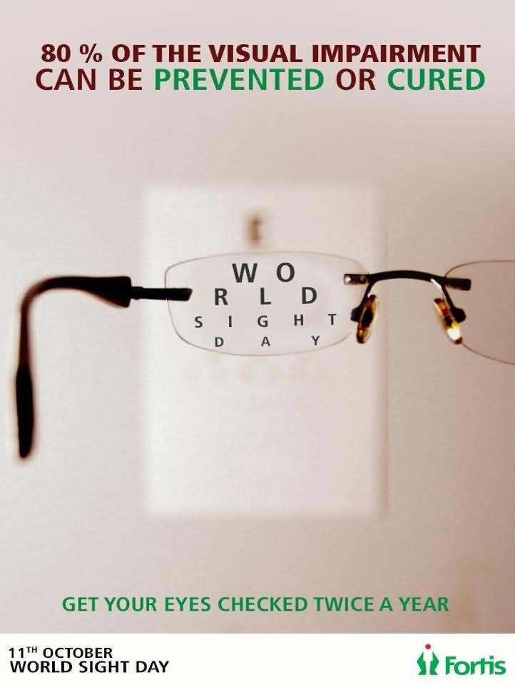 World Sight Day Get Your Eyes Checked Twice A Year