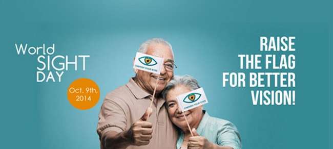 World Sight Day Raise The Flag For Better Vision Old Couple Picture