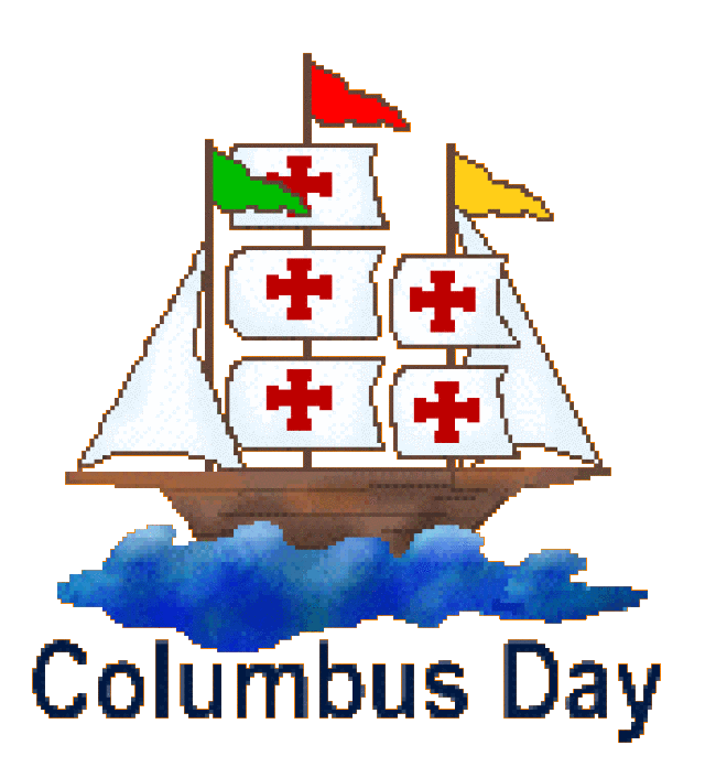 Columbus Day Ship Clipart