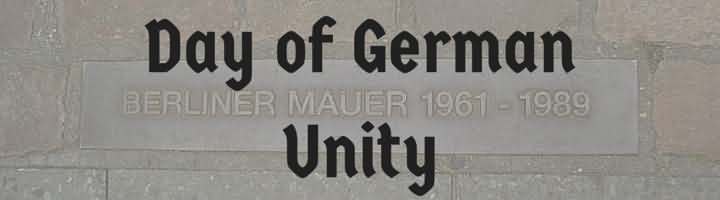 Day Of German Unity