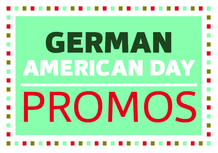 German-American Day Promos