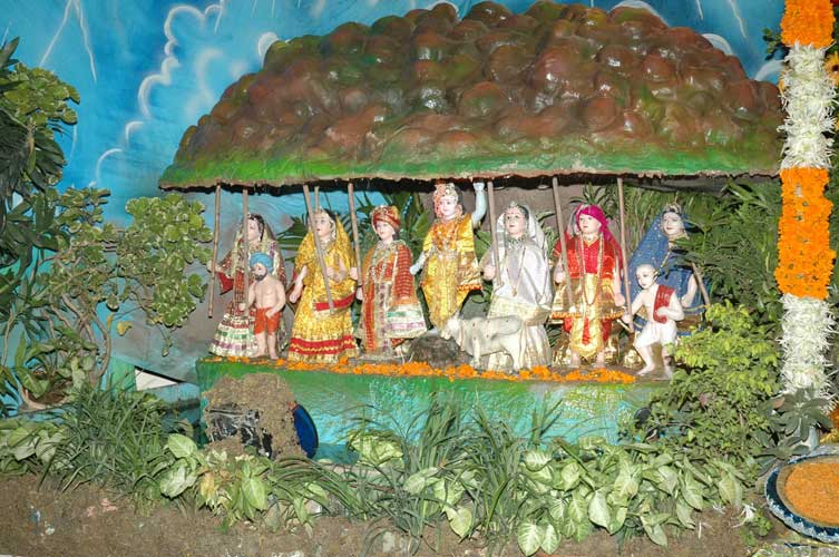 Govardhan Puja idol picture