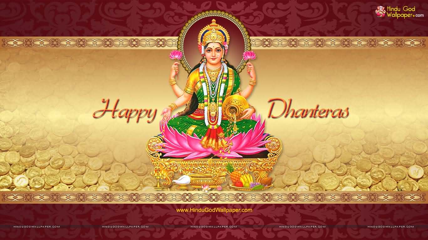 Happy Dhanteras 2017 Greeting Card