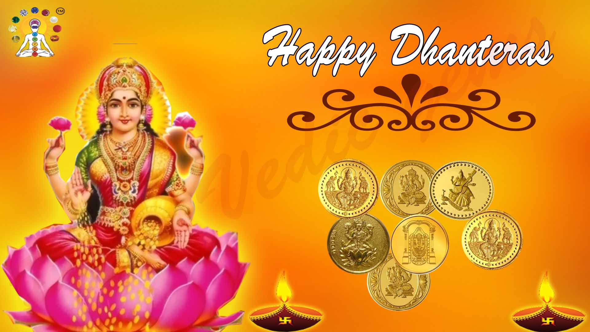 Happy Dhanteras Goddess Laxmi Image