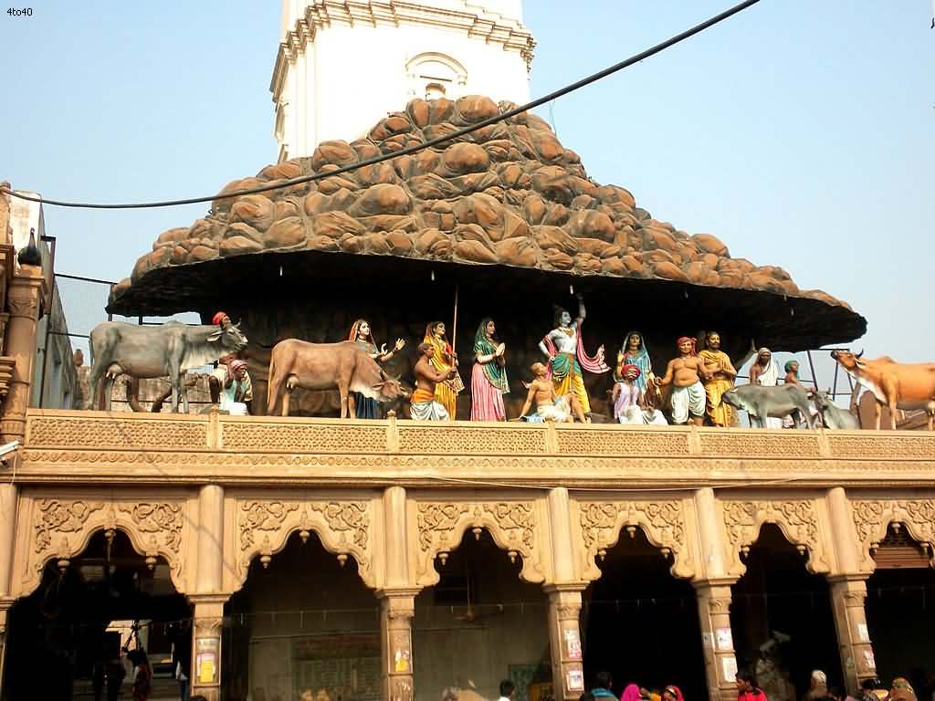 Happy Govardhan Puja Govardhan temple idol picture