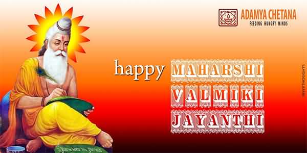 Happy Maharishi Valmiki Jayanti Greetings