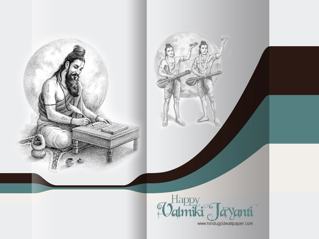 Happy Valmiki Jayanti Greeting Card