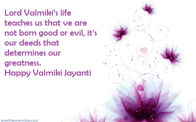 Happy Valmiki Jayanti Greeting Ecard