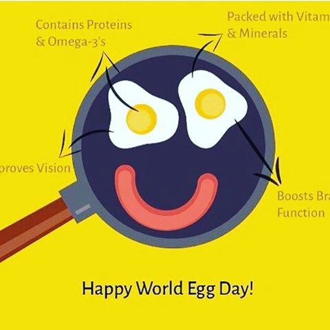 Happy World Egg Day Benefits Of Eggs