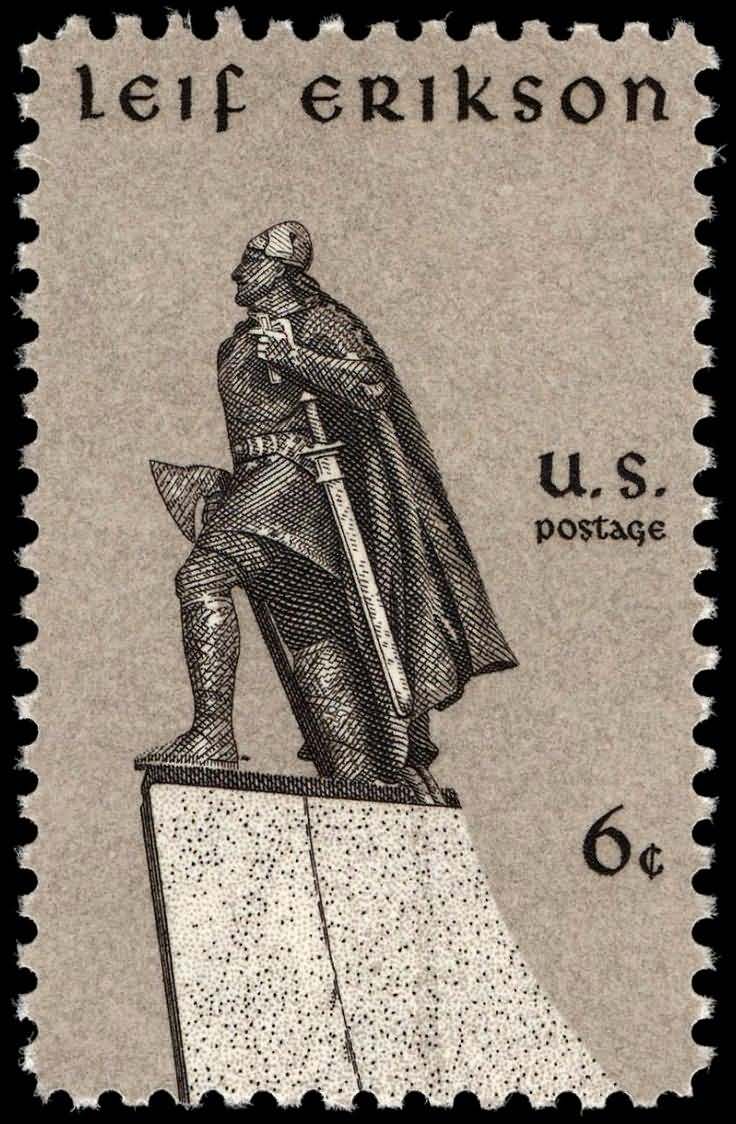 Leif Erikson Day US POstage