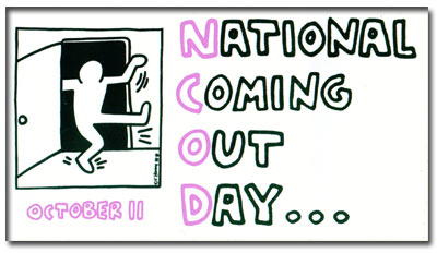 National Coming Out Day October 11, 2017 Greeting Card