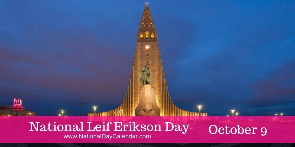 National Leif Erikson Day October 9