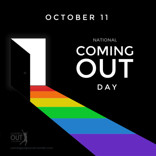 October 11 National Coming Out Day Open Door