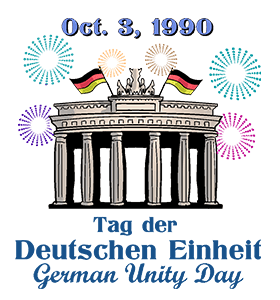 October 3 1990 German Unity Day Clipart