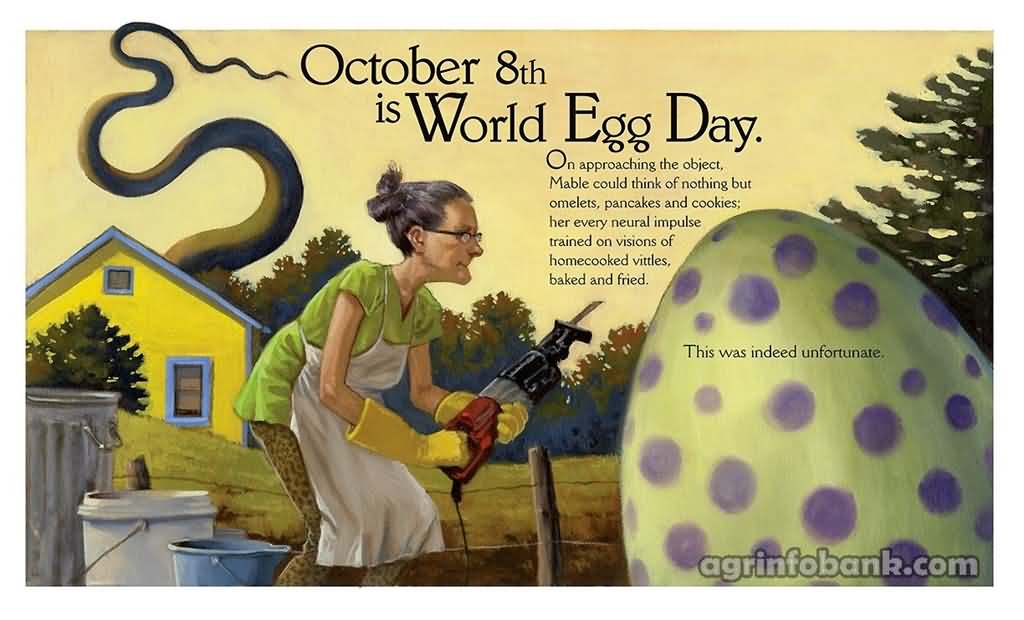 October 8th Is World Egg Day