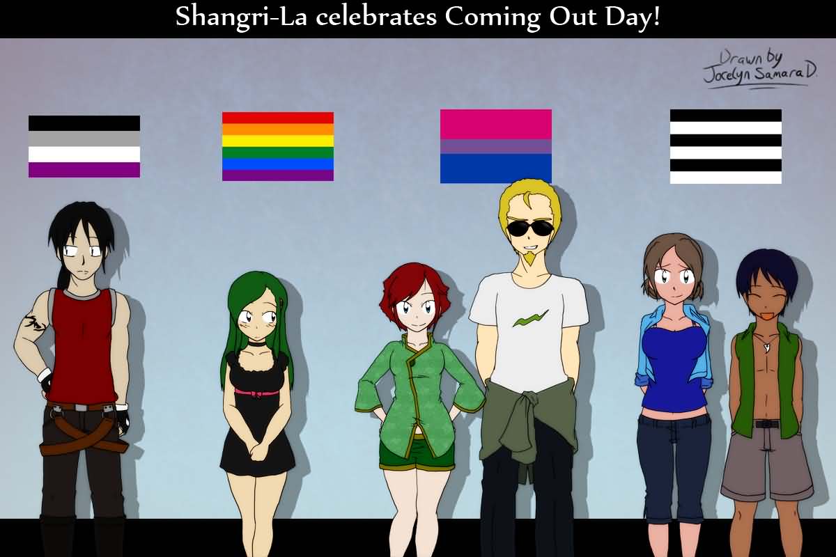 Shangri La Celebrates National Coming Out Day