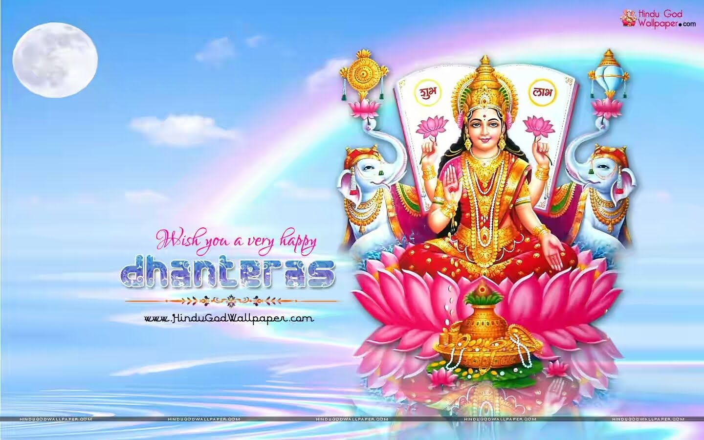 Wish You A Very Happy Dhanteras Wallpaper