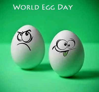 World Egg Day Eggs With Funny Faces