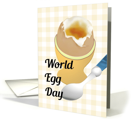 World Egg Day Greeting Card