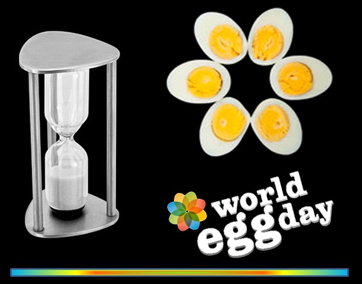 World Egg Day Hourglass Picture