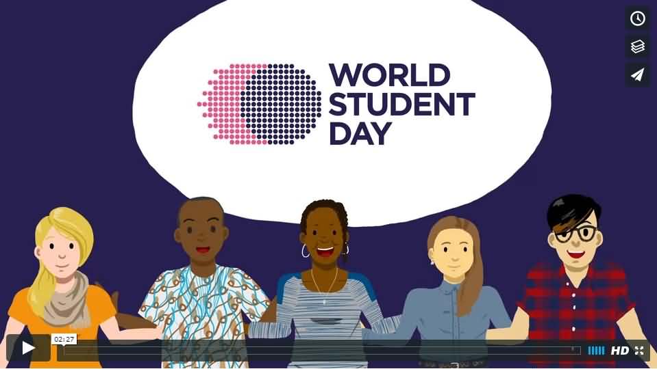 World Students Day Illustration