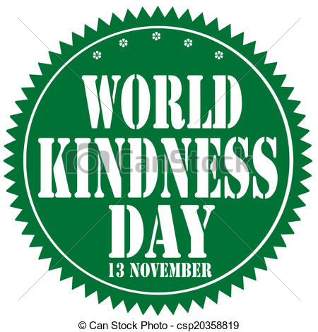 World Kindness Day 13 November label