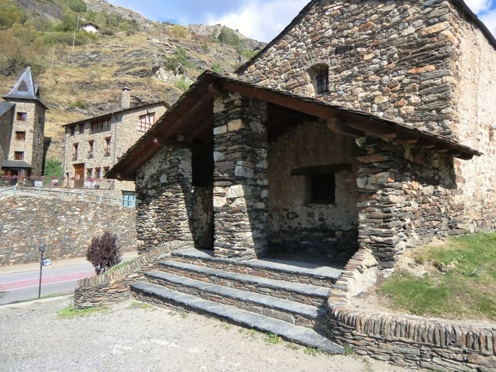 Ancient Sant Joan de Caselles Church In Andorra