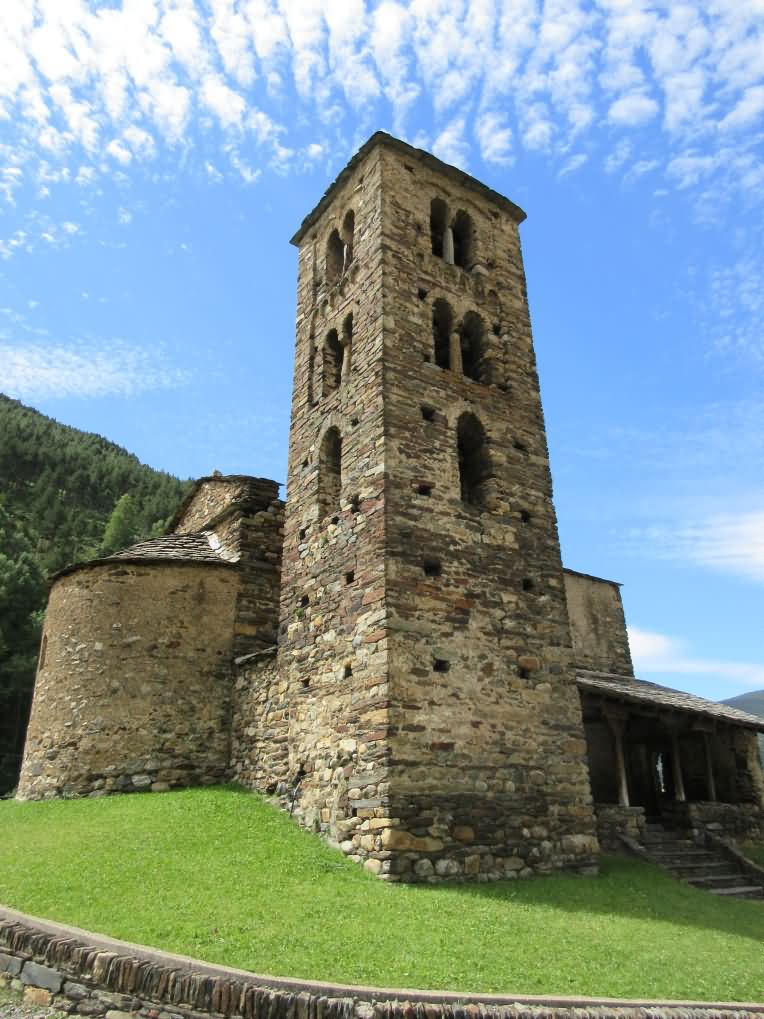 Bell Tower And Sant Joan de Caselles Church