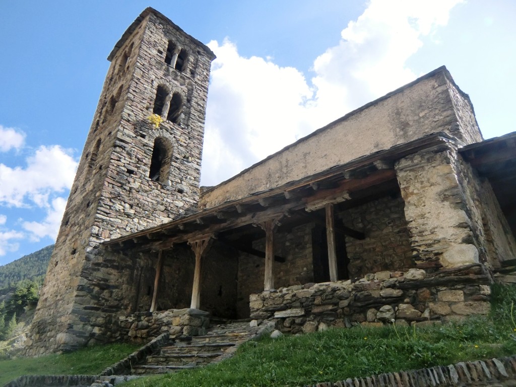 Entrance Way To The Sant Joan de Caselles Church