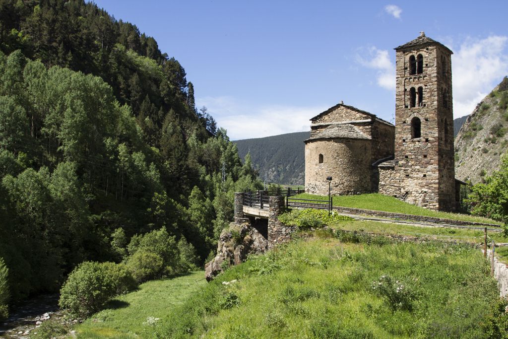 Sant Joan de Caselles Church Back Side View