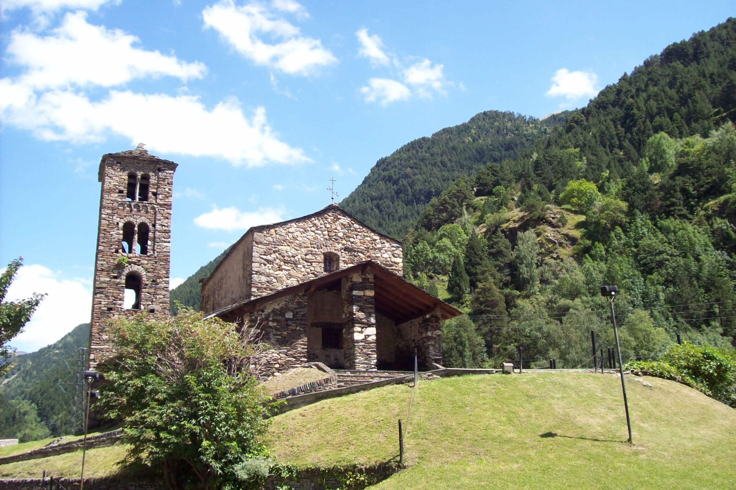 Sant Joan de Caselles Church In Canillo, Andorra