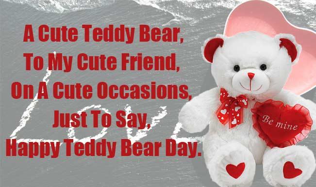 80 Most Beautiful Happy Teddy Day 2018 Greeting Ideas