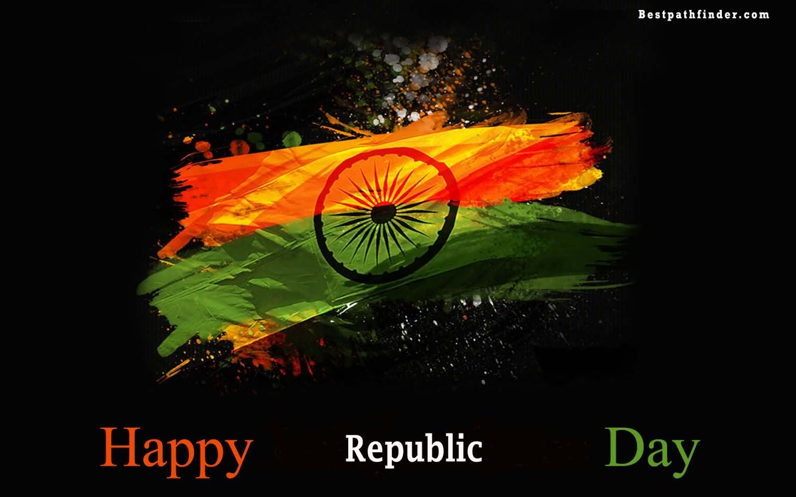 Happy Republic Day Indian Flag Picture