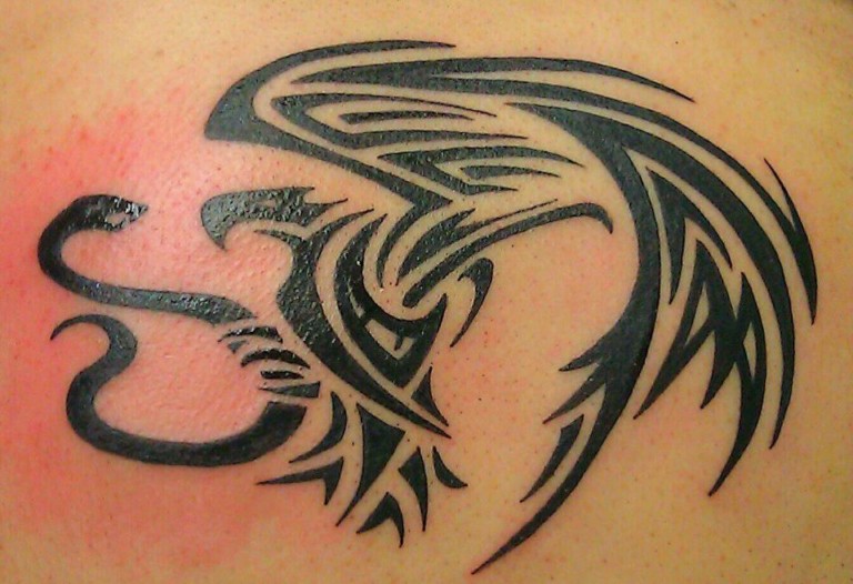 Eagle and Snake Tattoo Designs and Meanings - wide 4