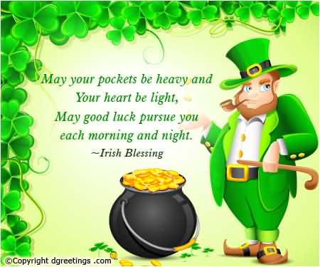 Irish blessings on Happy St. Patrick’s Day image