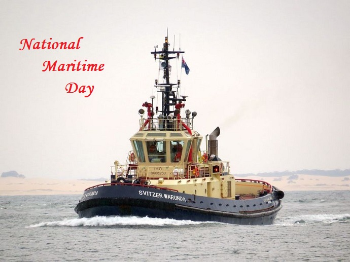 National Maritime Day svitzer warunda ship