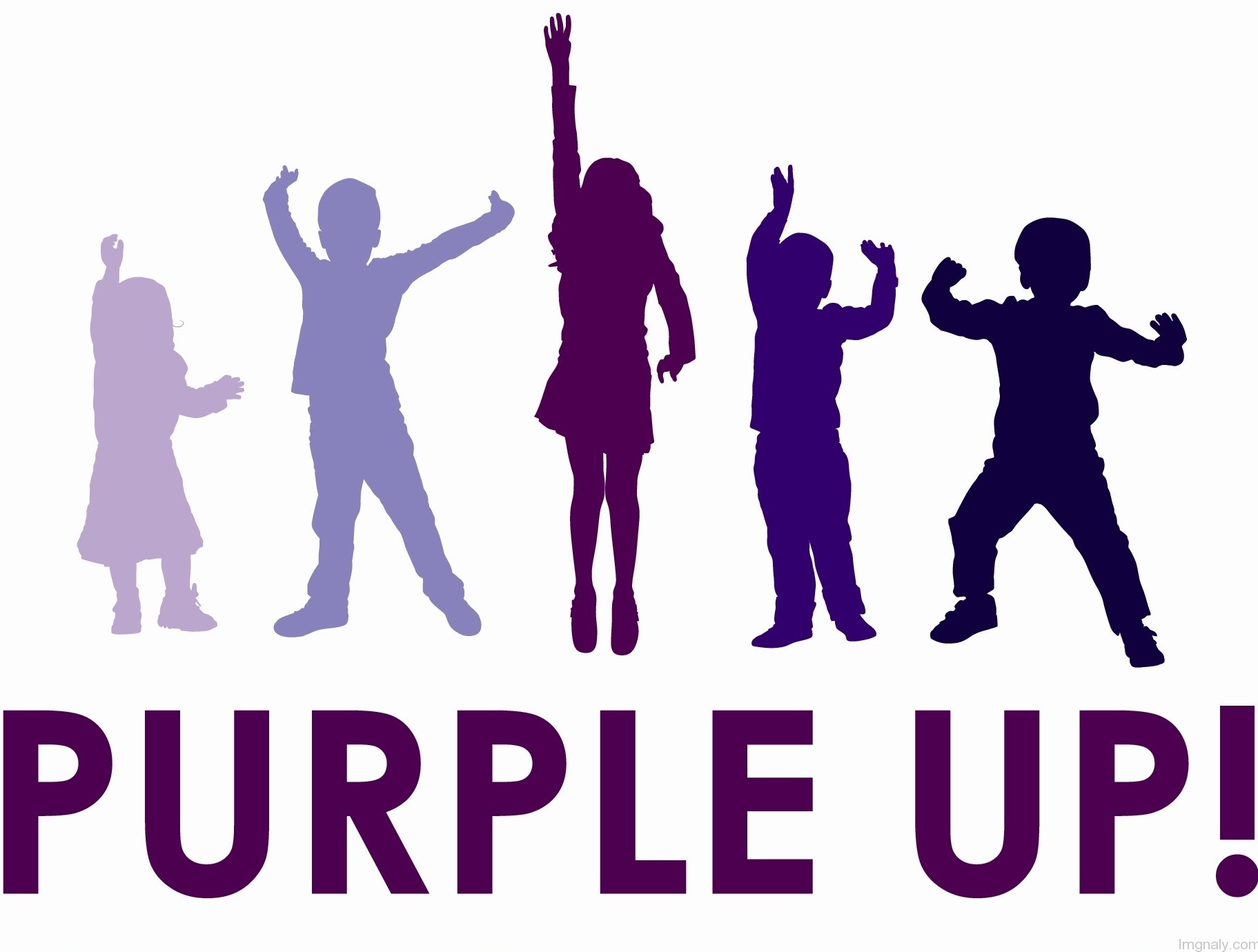 Purple up on Purple Day 2018