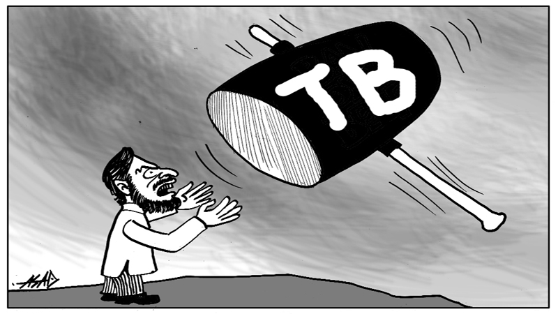 hammer of tb on people World Tuberculosis Day