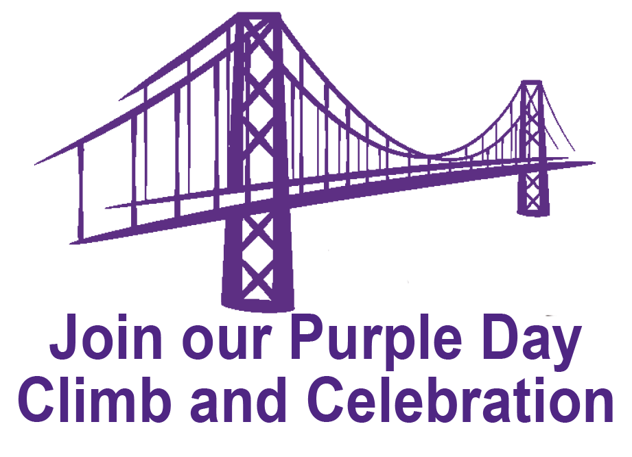 join our Purple Day climb and celebration