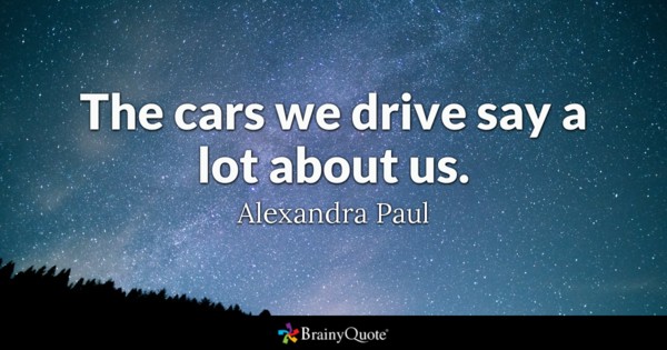 The cars we drive say a lot about us – Alexander Paul