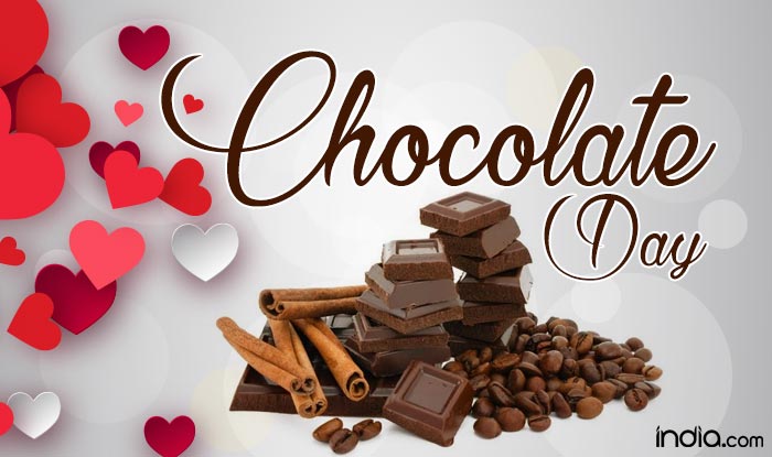 Chocolate Day greeting card