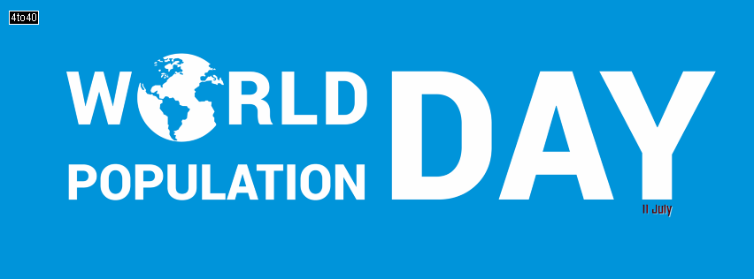 World Population Day facebook cover picture