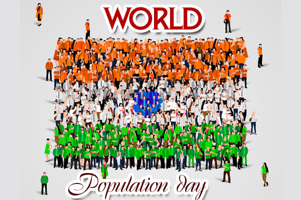 World Population Day india vector illustration