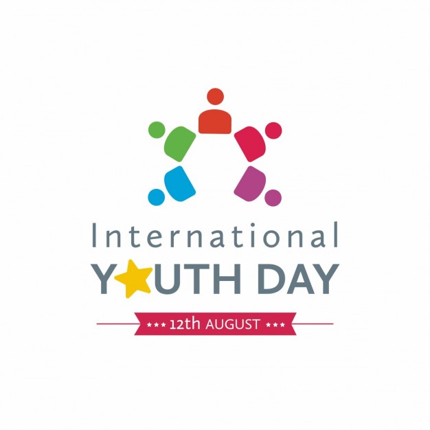 International Youth Day 12th august illustration