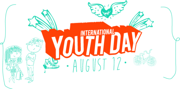 International Youth Day august 12 clipart