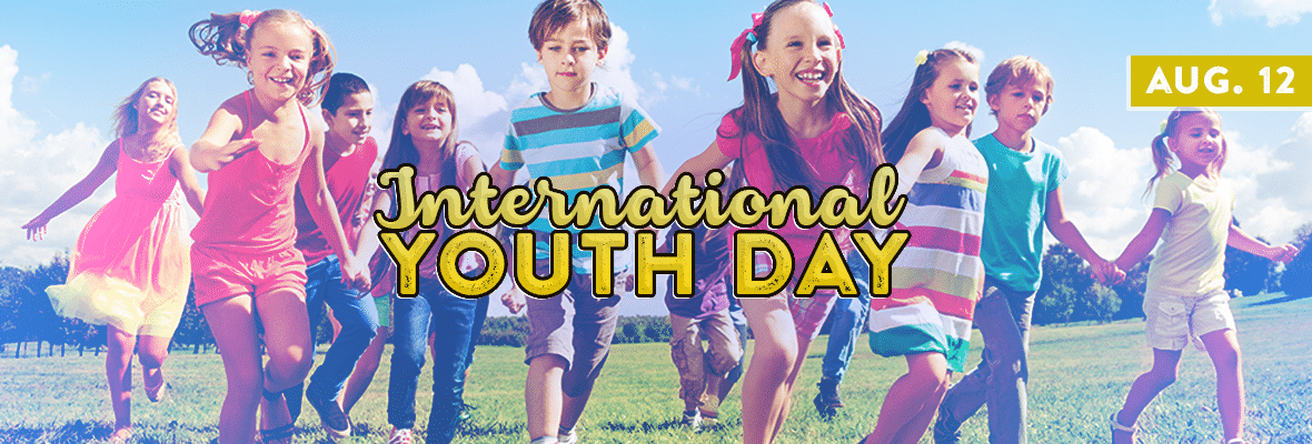 International Youth Day august 12 kids facebook cover picture