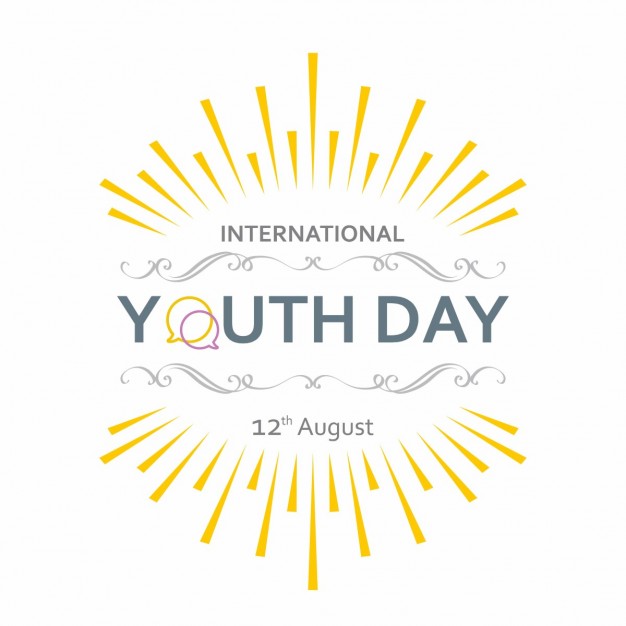 International Youth Day greeting card