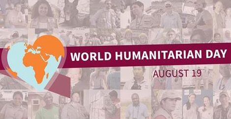 World Humanitarian Day august 19 card