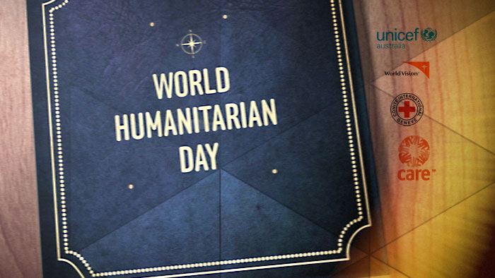 World Humanitarian Day card